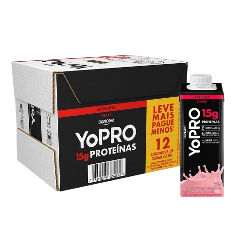 YoPRO Bebida Láctea UHT Morango